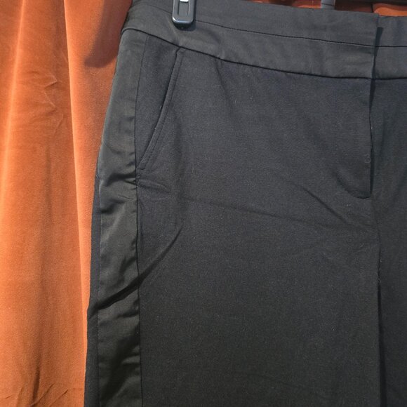 Lane Bryant Tuxedo Stripe Ankle Pants - Picture 3 of 8